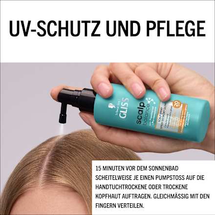UV-Schutz Spray Scalp Balance LSF 20 Schwarzkopf GLISS