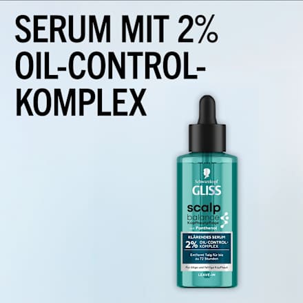 Haarserum Scalp Balance Oil-Control-Komplex Schwarzkopf GLISS