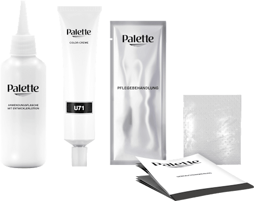 Haarfarbe U71 Kühles Silbergrau Palette Intensive Color Creme