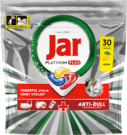 kapsle do myčky Platinum Plus All in One Lemon Jar
