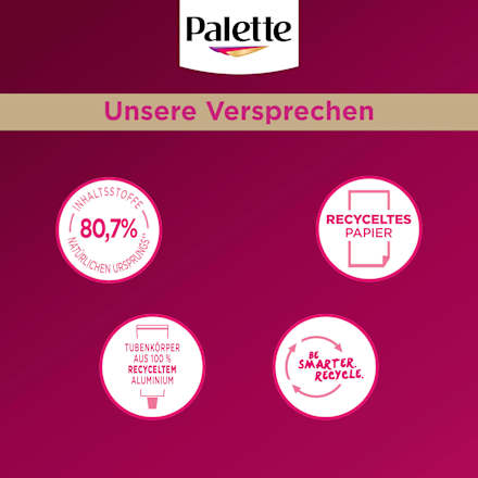 Haarfarbe Intensiv-Creme-Coloration 645 Honigbraun Palette
