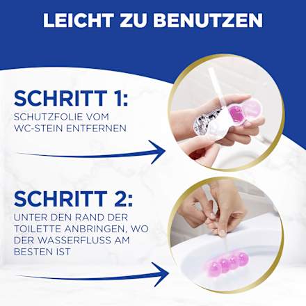 WC-STeine Brilliant Gel All In 1 Frühlingsfrische BLUE STAR