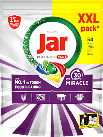 kapsle do myčky Our 30 Minute Miracle Platinum Plus Lemon Jar