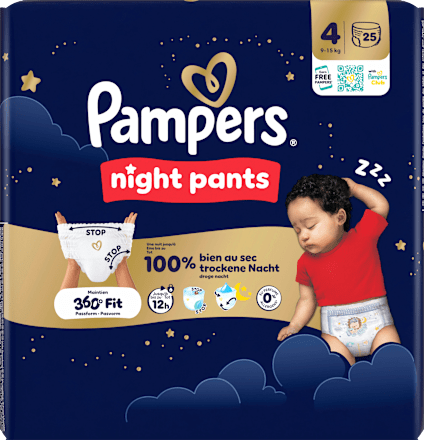 Baby Pants Night 4 (9-15 kg) Pampers night pants