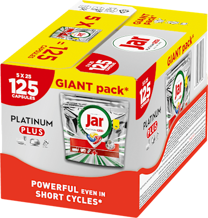 kapsle do myčky Platinum Plus All in One Lemon Jar