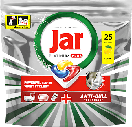 kapsle do myčky Platinum Plus All in One Lemon Jar