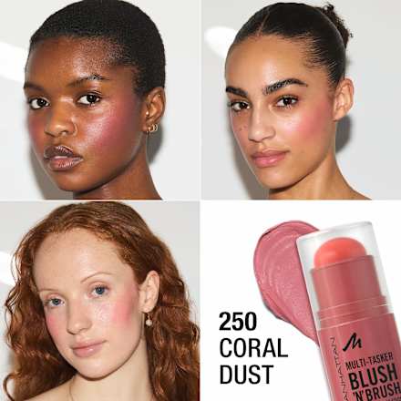 Blush Multi-Tasker Blush'N'Brush 250 MANHATTAN Cosmetics