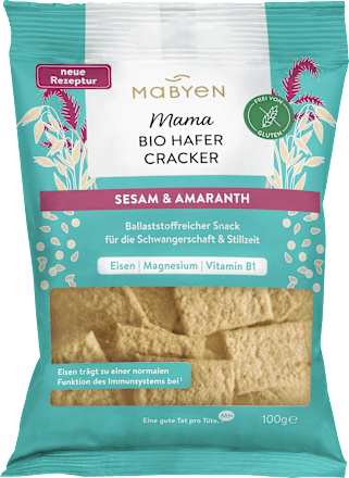 Cracker Mama Hafer Sesam & Amaranth Mabyen