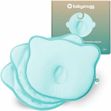 Pernă albastră pentru bebeluși  babysnugg