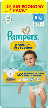 Windeln Premium Protection Gr. 5 (11-16 kg) Big Pack Pampers