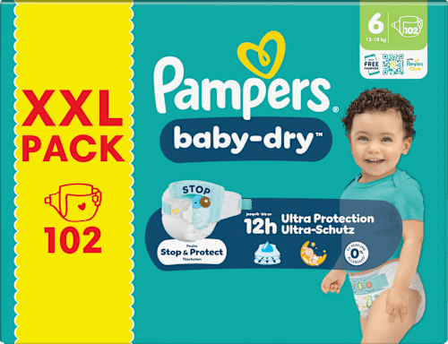 Windeln Baby-Dry Gr. 6 (13-18 kg) XXL Pack Pampers