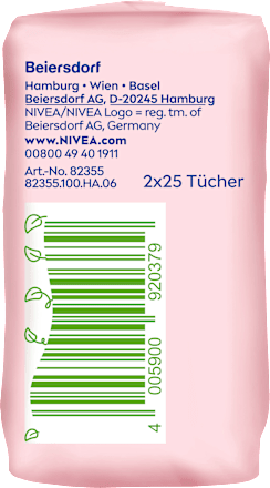 Mizellen-Reinigungstücher 3in1 (2x25) NIVEA