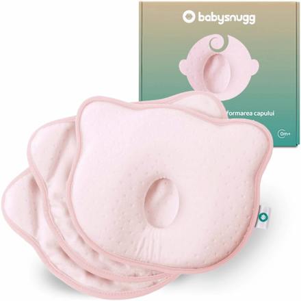 Pernă roz pentru bebeluși babysnugg