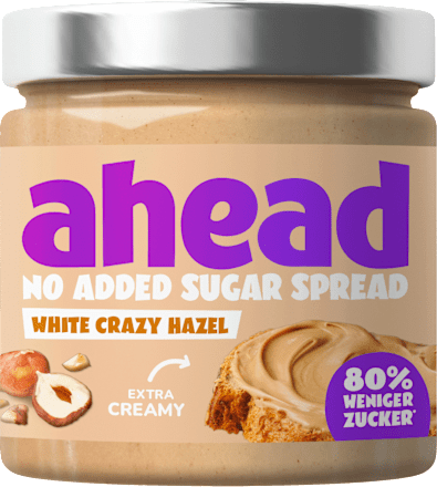 Schokocreme White Crazy Hazel Choco Cream ahead