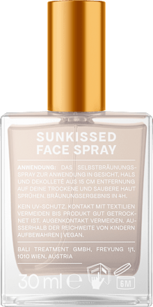 Selbstbräuner Spray Gesicht sunkissed BALI BRONZE