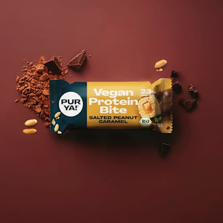  Proteinriegel Salted Peanut Caramel, vegan PURYA!