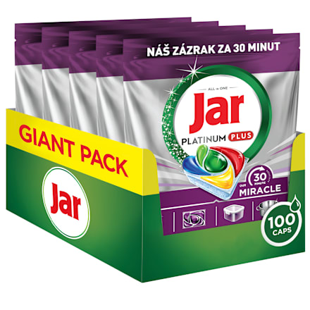 kapsle do myčky Our 30 Minute Miracle Platinum Plus Lemon Jar
