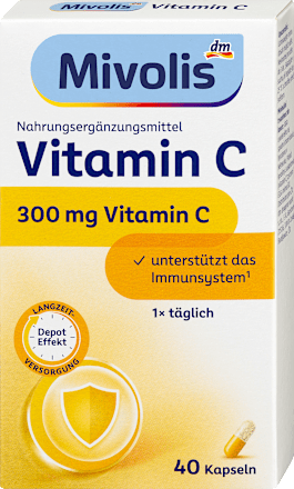 Vitamin C Depot Kapseln 40 St Mivolis