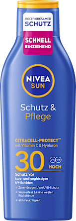 Sonnenmilch Schutz & Pflege LSF 30 NIVEA SUN