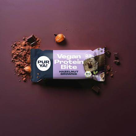 Proteinriegel Hazelnut Brownie, vegan PURYA!