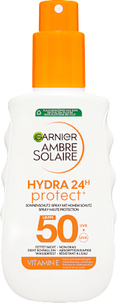Sonnenspray HYDRA 24h protect, LSF 50 Garnier Ambre Solaire