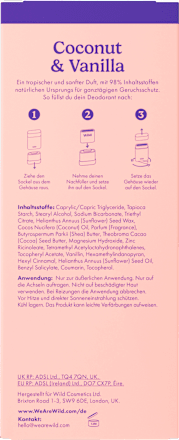 Deostick Coconut & Vanilla + Nachfüllpack Wild