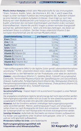 Immun Komplex Kapseln 32 St Mivolis