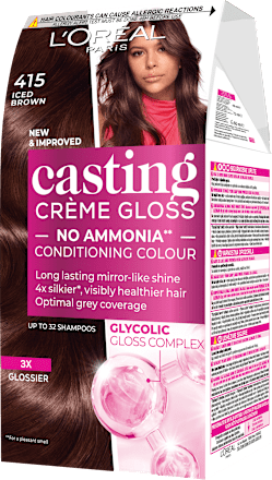 Boja za kosu – 415 lced Brown L'ORÉAL PARiS casting CRÈME GLOSS