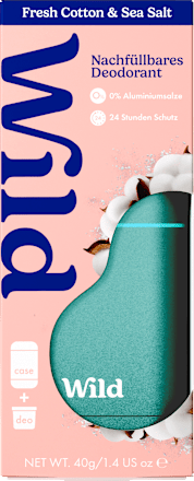 Deostick Fresh Cotton & Sea Salt + Nachfüllpack Wild