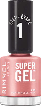 Lak za nohte Super Gel, 035 Pop Princess Pink RIMMEL LONDON