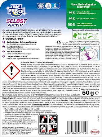 WC-Stein Violett Selbst Aktiv Magnolie WC-Frisch