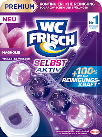 WC-Stein Violett Selbst Aktiv Magnolie WC-Frisch