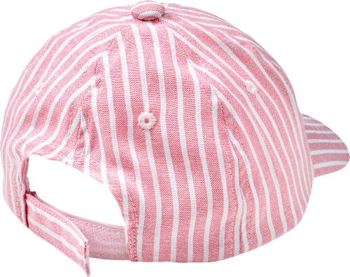 Basecap mit Kirsch-Motiv, rosa & weiß, Gr. 50/51 PUSBLU