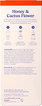 Deostick Honey & Cactus Flower + Nachfüllpack Wild