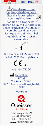 Rachenspray mit Sanddorn Doppelherz
