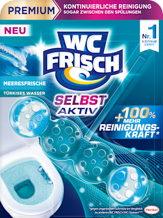 WC-Stein Türkis Selbst Aktiv Meeresfrische WC-Frisch