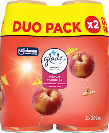 Rezervă spray aparat automatic cu Piersici 2X269ml glade