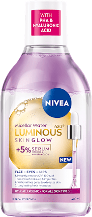 Micelarna voda Luminous630 Skin Glow NIVEA
