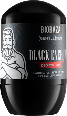 Férfi deo roll-on, Black Energy Biobaza