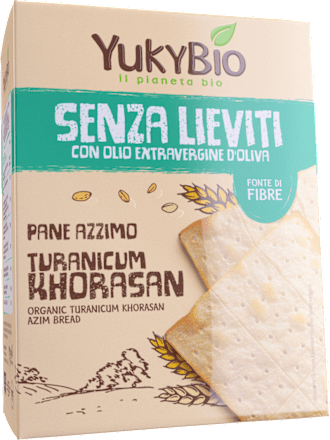 Pane azzimo BIO di grano Khorasan Turanicum YukyBio