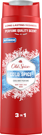 Férfi tusfürdő, Cold spice Old Spice