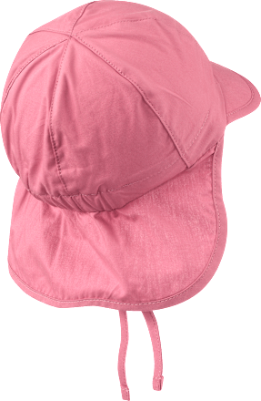 Schirmmütze mit Nackenschutz, rosa, Gr. 44/45 ALANA