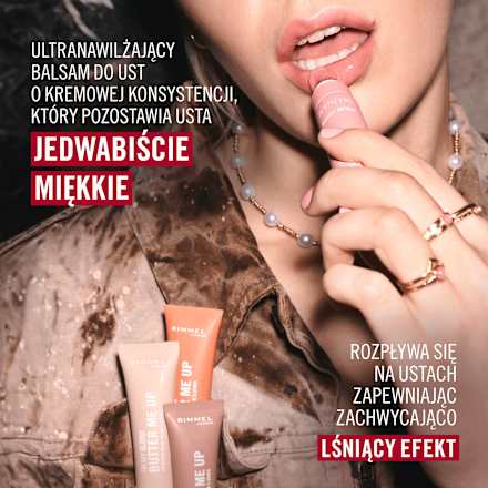 Balsam do ust Oh My Gloss Butter Me Up 001 Latte Delight RIMMEL LONDON