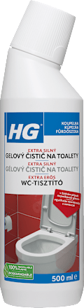 extra silný čistič na toalety HG