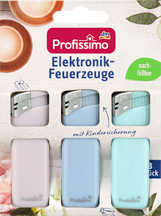 Elektronik-Feuerzeuge sortiert Profissimo