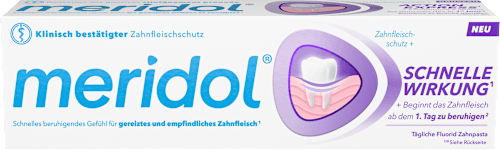 Zahnpasta Schnelle Wirkung meridol