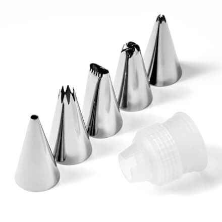 Spritztüllen Set aus Edelstahl Profissimo