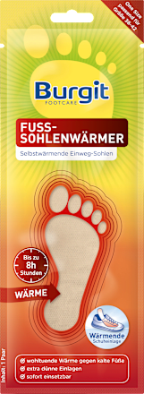 Wärmesohlen Einweg Burgit