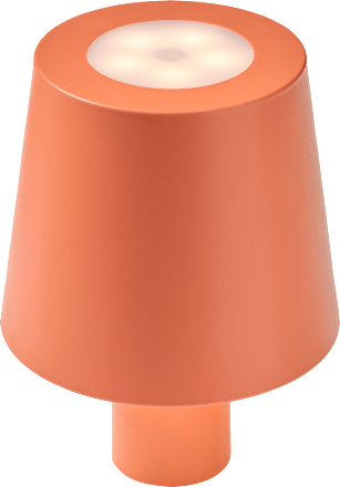 Lampenschirm, Flaschenaufsatz aus Kunststoff, orange (10,5x10,5x14 cm) Dekorieren & Einrichten