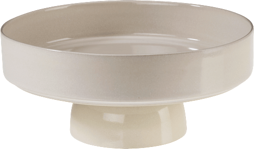 Servier/Obstschale aus Steinzeug (20x10,5 cm) dm home